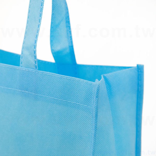 不織布環保袋-單面彩色熱轉印-環保不織布材質印刷推薦-採購包裝訂製立體手提包-8083-3